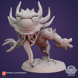 Zoontails - DHZ1012 - Psychic Eye Monster - 50mm - Resin - As shown With Base