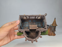 Adrian-3DP4U - Spire Roof House - 28mm