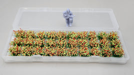 JHT - Azolia Flower Clusters - Self Adhesive Grass Tufts - 10mm height x 9mm base