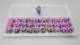 JHT - Shibazakura Flower Clusters - Self Adhesive Grass Tufts - 10mm height x 9mm base