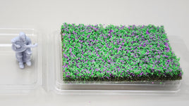 JHT - Astragalus Hand-Torn Flower Clusters - Self Adhesive Grass Tufts - 10mm x 58mm x 85mm