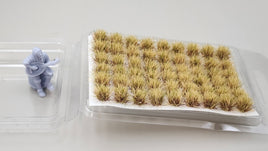 JHT - Autumn Yellow Model Grass Clusters - Self Adhesive Grass Tufts - 8mm height x 4mm base