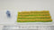 JHT - Golden Strip Flower Cluster - Self Adhesive Grass Tufts - 8mm height x 108mm long 4per pack