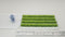 JHT - Spring Green Strip Grass Tufts - Self Adhesive Grass Tufts - 8mm height x 108mm long 4per pack
