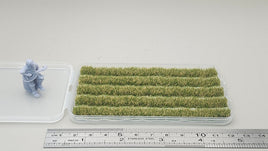 JHT - Autumn Green Strip Grass Tufts - Self Adhesive Grass Tufts - 5mm height x 108mm long 5per pack