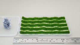 JHT - Spring Green Strip Grass Tufts - Self Adhesive Grass Tufts - 5mm height x 108mm long 5per pack