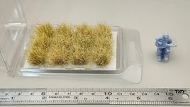 JHT - Autumn Yellow Grass Clusters - Self Adhesive Grass Tufts - 16mm height x 20mm base