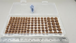 JHT - Winter Model Grass Clusters - Self Adhesive Grass Tufts - 5mm height x 8/10/12mm round base