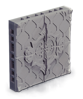 CastnPlay - 343A Castle Floor Tile - 32mm Miniature