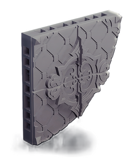 CastnPlay - 343B Castle Floor Tile - 32mm Miniature