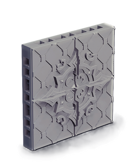 CastnPlay - 343F Castle Floor Tile - 32mm Miniature
