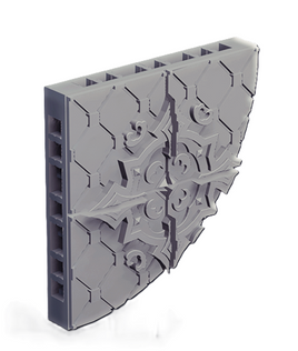 CastnPlay - 343G Castle Floor Tile - 32mm Miniature
