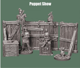 Tiny-Furniture TF-AQ-004p-28 - The Puppet Show - UNPAINTED