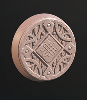 CastnPlay #826a Dwarven Circle Bases - 25mm