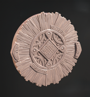 CastnPlay #826e Dwarven Circle Base 50mm