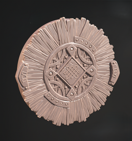 CastnPlay #826e Dwarven Circle Base 50mm