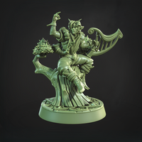 CastnPlay #836 Elven Bard Erphen (1 Miniature) - no Base - 32mm