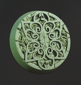 CastnPlay #837f 25mm A Elvish Grove Bases (4 Miniatures)