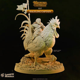 CastnPlay #1117 Halfling Captain - No Base - 32mm