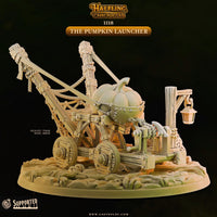 CastnPlay #1118 The Pumpkin Launcher & Crew - No Base - 32mm
