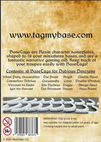 Moonstone - BaseTags - Dubious Denizens Set