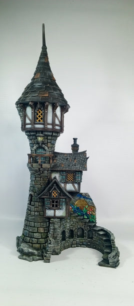 Adrian-3DP4U - Sorcerers Tower - 28mm