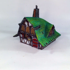 Adrian-3DP4U - Green Thatch Cottage - 28mm