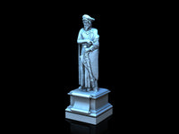 Adrian-3DP4U - Merchant Statue - 28mm