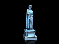 Adrian-3DP4U - Merchant Statue - 28mm