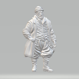 Willowbrook - WB1018 - Male Peasant 1 - 28mm - Resin - w/o Base