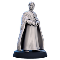 STL - SO_07 - Serenissima Obscura Doge Leonardo Loredan - w/Base - 32mm