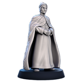 STL - SO_07 - Serenissima Obscura Doge Leonardo Loredan - w/Base - 32mm