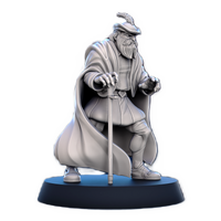 STL - SO_10 - Serenissima Obscura Patrone - w/Base - 32mm