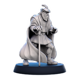 STL - SO_10 - Serenissima Obscura Patrone - w/Base - 32mm