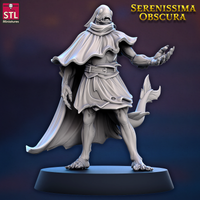 STL - SO_14 - Serenissima Obscura Malis - w/Base - 32mm