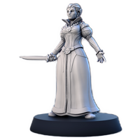 STL - SO_16 - Serenissima Obscura Masked Citizen B - w/Base - 32mm