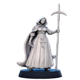 STL - SO_17 - Serenissima Obscura Masked Citizen C - w/Base - 32mm