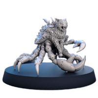 STL - SO_18 - Serenissima Obscura Mutated Animals Cat - w/Base - 32mm