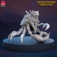 STL - SO_18 - Serenissima Obscura Mutated Animals Cat - w/Base - 32mm