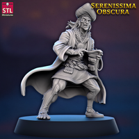 STL - SO_25 - Serenissima Obscura Philosopher - w/Base - 32mm