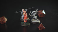 CastnPlay #898 Shaolin Monks (3 Miniature) - No Base - 32mm