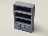 Hero's Hoard - HH160 Series - Library Study - Tall Shelves- 28mm