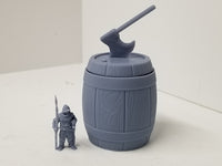 Spencer Olson 3D - SO200 Series - Axe Barrel - Dice Box