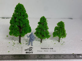 BDT Trees S0003-08 - All Scale - Plastic Poplar tree-111 color - 10/pk