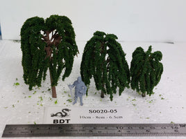 BDT Trees S0020-05 - All Scale - Plastic Willow-105 color - 10/pk