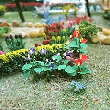 MP Scenery Products 75037 - N Scale - Anthuriums 1/4" Height, 12/pk