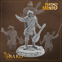 Fantasy Minis - FM09 - Bard 28mm