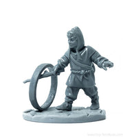 Tiny-Furniture - TF-F21 - Boy with Hoop - UNPAINTED