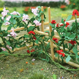 MP Scenery Products 70015 - HO Scale - Climbing Roses 1-3/8" Length, 6/pk
