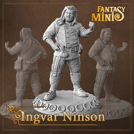 Fantasy Minis - FM27 - Ingvar Ninson 28mm